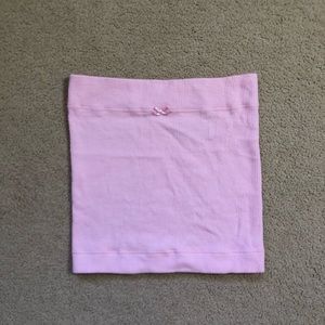 Pink tube top